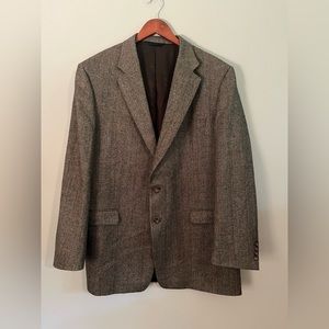 Burberry 100% Wool Kensington Blazer (48 Long)